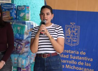 Solidaridad de los michoacanos llega al Hogar Cristo Abandonado; se entregaron 3 mil 600 pañales