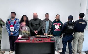 Operativo interinstitucional en Tancítaro deja 5 detenidos y 2 armas aseguradas: SSP