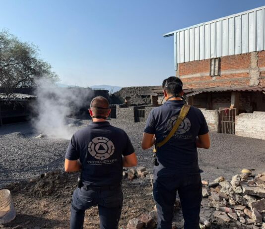PC estatal atiende actividad hidrotermal registrada en Ixtlán