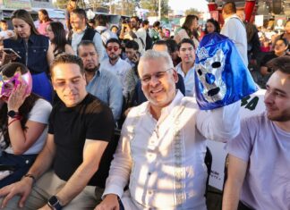 Celebra Bedolla primer aniversario del Paso Catrinas en Villas del Pedregal