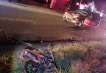 Motociclista pierde la vida tras ser impactado por camioneta en Zinapécuaro