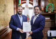 Entrega Raúl Zepeda nombramientos a nuevos subsecretarios de Segob