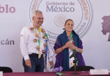 Con Sheinbaum sigue el respaldo incondicional para Michoacán: Bedolla