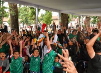 La fiesta mundialista arrancó en Pátzcuaro con el Jalo Futbolero