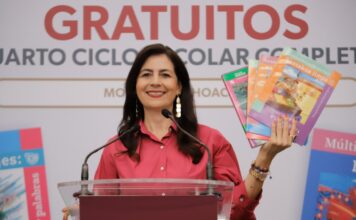 Michoacán, primer lugar nacional en entrega de Libros de Texto: Gabriela Molina