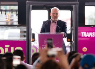 Morebús agilizará transporte de 76 mil usuarios diarios en Morelia: Bedolla