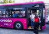 Obra de Morebús privilegia el paso del transporte público