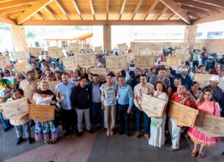 Federación entrega apoyos de hasta 500 mil pesos a cocineras tradicionales y comunidades de 22 municipios