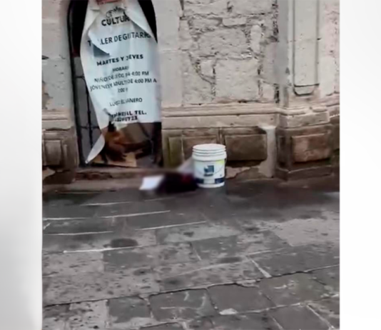 MACABRO HALLAZGO EN TARÍMBARO: ABANDONAN CABEZA HUMANA EN LA PLAZA PRINCIPAL
