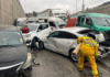 Tráiler sin frenos provoca choque múltiple con 30 vehículos en Tijuana; hay 34 lesionados