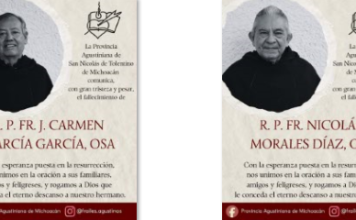 Fallecen dos sacerdotes agustinos en accidente carretero cuando viajaban de Guanajuato a Michoacán