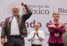 Bedolla y Sheinbaum destacan labor de Servidores de la Nación en proceso de transformación