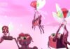 Desarrollo de worldbuilding surrealista basado en hongos, insectos y plantas para una serie animada.