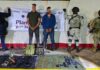 SSP, Defensa y GN detienen a 2 hombres en posesión de armas y equipo táctico en Arteaga