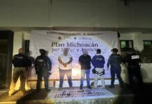 Operativo interinstitucional en Uruapan logra la captura de un objetivo prioritario: SSP