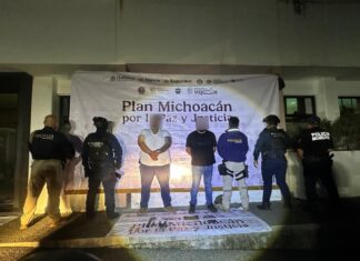 Operativo interinstitucional en Uruapan logra la captura de un objetivo prioritario: SSP