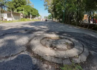 Deterioro de la avenida Solidaridad complica la circulación en Morelia