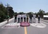Terminan años de espera en Cruz de Campos de Aquila; ya cuentan con puente vehicular: Bedolla