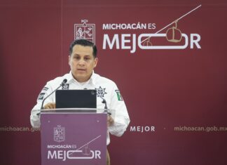 Michoacán lidera aseguramiento de armas a nivel nacional y reduce homicidio doloso