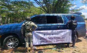 Reforzamiento de la seguridad en región La Piedad deja aseguramiento de vehículos y equipo táctico