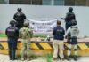 Aseguran SSP y fuerzas federales 12 cámaras parásitas en Apatzingán