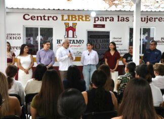 Las mujeres no están solas; Bedolla inaugura Centros Libre en Huetamo y Carácuaro