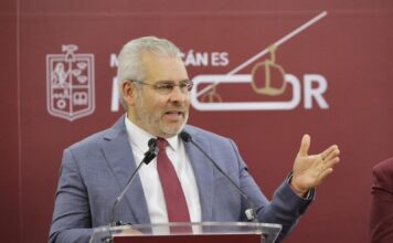 Con inversión de 58 mil mdp para Michoacán, se consolida respaldo de Sheinbaum: Bedolla