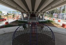 En septiembre se inaugura al 100 % el paso superior ferroviario Independencia