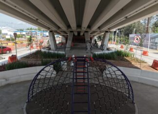 En septiembre se inaugura al 100 % el paso superior ferroviario Independencia