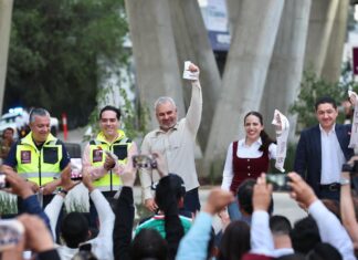 Inaugura Bedolla bajopuente del paso superior Independencia para agilizar la circulación al sur de Morelia