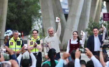 Inaugura Bedolla bajopuente del paso superior Independencia para agilizar la circulación al sur de Morelia