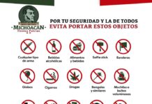 Estos son los objetos que no podrás llevar a las Fiestas Patrias