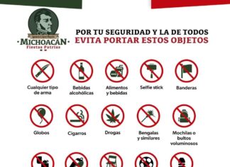 Estos son los objetos que no podrás llevar a las Fiestas Patrias