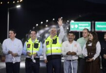 Inaugura Bedolla primer tramo del segundo periférico de Morelia; conecta Mil Cumbres con La Goleta