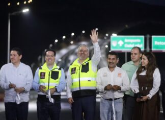 Inaugura Bedolla primer tramo del segundo periférico de Morelia; conecta Mil Cumbres con La Goleta