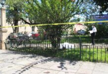 Muere hombre tras sufrir caída frente al Jardín de San Diego, en Morelia