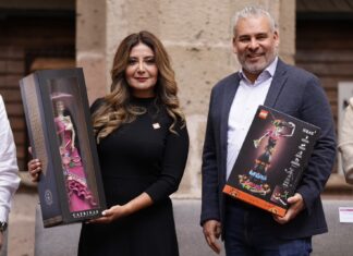 Catrinas de barro de Capula, el nuevo set de LEGO; Bedolla destaca reconocimiento mundial