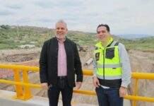 Supervisa Bedolla obras del 4° segmento del segundo anillo periférico de Morelia; unirá a Charo con Tarímbaro