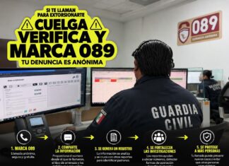 Frena la extorsión; conoce la importancia de denunciar al 089