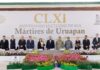 Encabeza Raúl Zepeda ceremonia por el 161 aniversario luctuoso de los Mártires de Uruapan