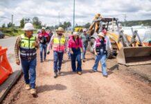Sedum supervisa avance de los carriles confinados y estaciones del Morebús