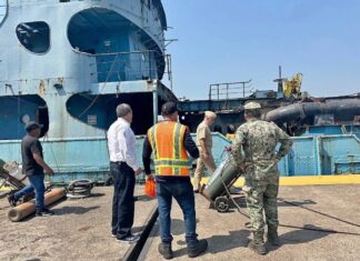 Crearán arrecife artificial con el hundimiento de dos ex dragas donadas por la Marina