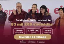 Agradece Bedolla a Sheinbaum por el respaldo a Michoacán en salud, vivienda y medio ambiente